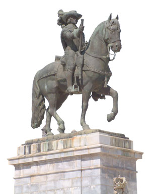 Estátua equestre de D. João IV, Vila Viçosa.